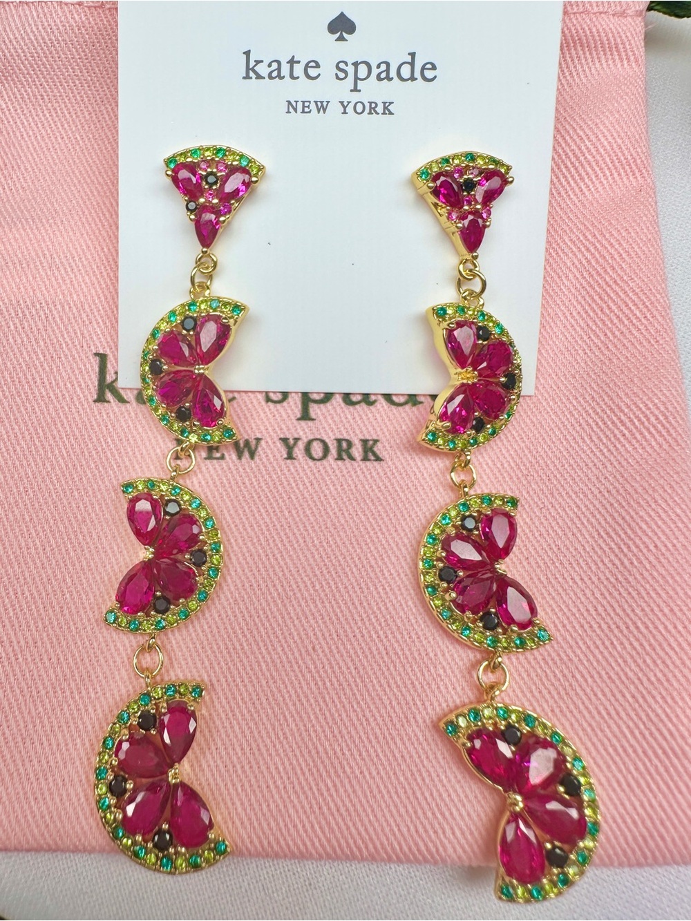Kate Spade Watermelon Earrings